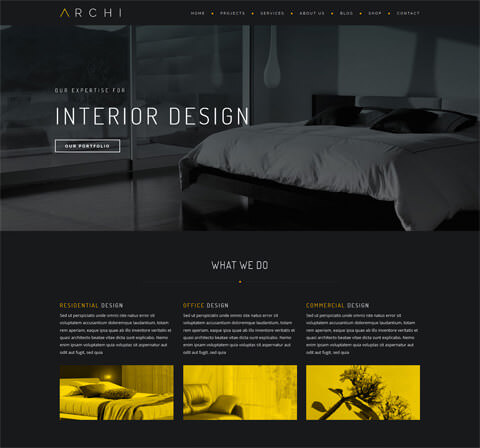 Archi Interior Design Template